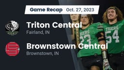Recap: Triton Central  vs. Brownstown Central  2023