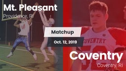 Matchup: Mt. Pleasant High Sc vs. Coventry  2019