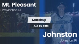 Matchup: Mt. Pleasant High Sc vs. Johnston  2019