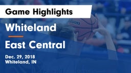 Whiteland  vs East Central  Game Highlights - Dec. 29, 2018