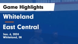 Whiteland  vs East Central  Game Highlights - Jan. 6, 2024