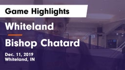 Whiteland  vs Bishop Chatard  Game Highlights - Dec. 11, 2019