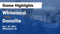 Whiteland  vs Danville  Game Highlights - Dec. 23, 2021