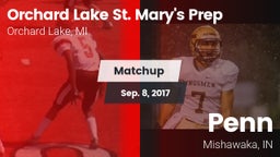 Matchup: Orchard Lake St. Mar vs. Penn  2017