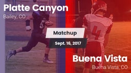 Matchup: Platte Canyon High vs. Buena Vista  2017