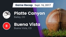 Recap: Platte Canyon  vs. Buena Vista  2017