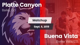 Matchup: Platte Canyon High vs. Buena Vista  2019