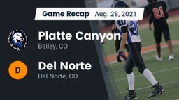 Recap: Platte Canyon  vs. Del Norte  2021