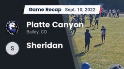 Recap: Platte Canyon  vs. Sheridan  2022