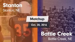 Matchup: Stanton  vs. Battle Creek  2016