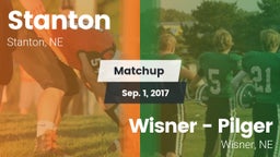 Matchup: Stanton  vs. Wisner - Pilger  2017