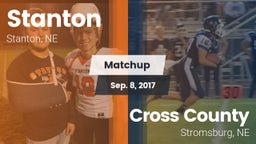 Matchup: Stanton  vs. Cross County  2017