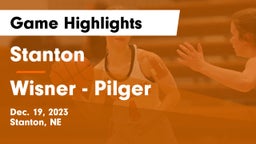 Stanton  vs Wisner - Pilger  Game Highlights - Dec. 19, 2023
