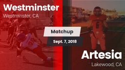 Matchup: Westminster High vs. Artesia  2018