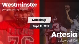 Matchup: Westminster High vs. Artesia  2019