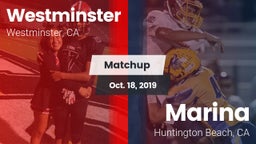 Matchup: Westminster High vs. Marina  2019