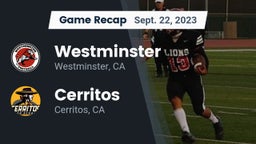 Recap: Westminster  vs. Cerritos  2023