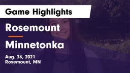 Rosemount  vs Minnetonka  Game Highlights - Aug. 26, 2021