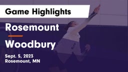 Rosemount  vs Woodbury  Game Highlights - Sept. 5, 2023