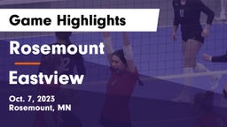 Rosemount  vs Eastview Game Highlights - Oct. 7, 2023