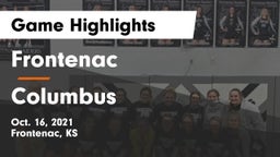 Frontenac  vs Columbus  Game Highlights - Oct. 16, 2021