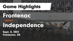 Frontenac  vs Independence  Game Highlights - Sept. 8, 2022