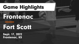 Frontenac  vs Fort Scott  Game Highlights - Sept. 17, 2022