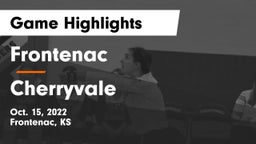 Frontenac  vs Cherryvale  Game Highlights - Oct. 15, 2022