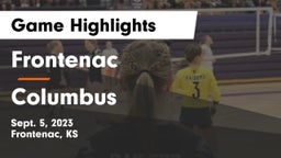 Frontenac  vs Columbus  Game Highlights - Sept. 5, 2023