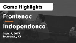 Frontenac  vs Independence  Game Highlights - Sept. 7, 2023