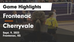 Frontenac  vs Cherryvale  Game Highlights - Sept. 9, 2023