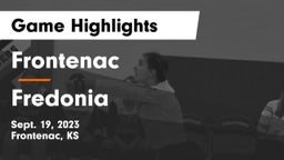 Frontenac  vs Fredonia  Game Highlights - Sept. 19, 2023