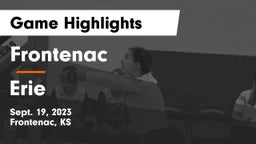 Frontenac  vs Erie  Game Highlights - Sept. 19, 2023