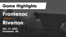 Frontenac  vs Riverton  Game Highlights - Oct. 17, 2023