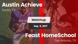 Matchup: Austin Achieve vs. Feast HomeSchool  2017
