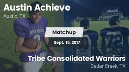 Matchup: Austin Achieve vs. Tribe Consolidated Warriors 2017