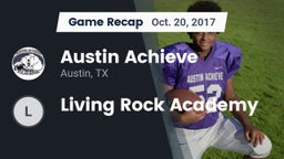 Recap: Austin Achieve vs. Living Rock Academy 2017