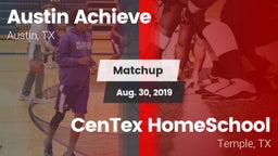 Matchup: Austin Achieve vs. CenTex HomeSchool  2019