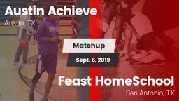 Matchup: Austin Achieve vs. Feast HomeSchool  2019