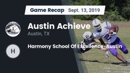 Recap: Austin Achieve vs. Harmony School Of Excellence-Austin 2019