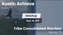 Matchup: Austin Achieve vs. Tribe Consolidated Warriors 2019