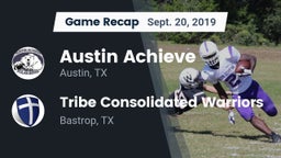 Recap: Austin Achieve vs. Tribe Consolidated Warriors 2019