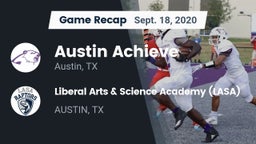 Recap: Austin Achieve vs. Liberal Arts & Science Academy (LASA) 2020