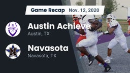 Recap: Austin Achieve vs. Navasota  2020