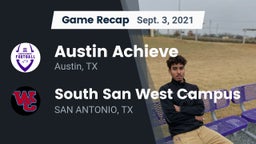 Recap: Austin Achieve vs. South San West Campus 2021
