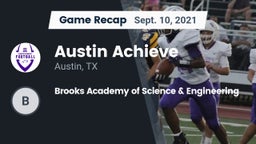 Recap: Austin Achieve vs. Brooks Academy of Science & Engineering 2021