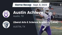 Recap: Austin Achieve vs. Liberal Arts & Science Academy (LASA) 2023