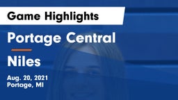 Portage Central  vs Niles  Game Highlights - Aug. 20, 2021