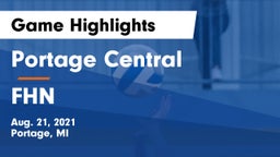 Portage Central  vs FHN Game Highlights - Aug. 21, 2021