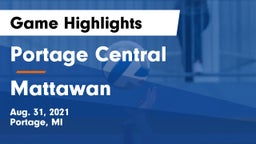 Portage Central  vs Mattawan  Game Highlights - Aug. 31, 2021